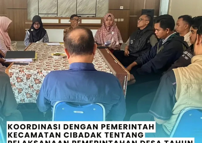 Kegiatan Pemdes Karangtengah Bisa Hari Jumat, 13 Juni 2025.➡️ Koordinasi Dengan Pemerintah Kec