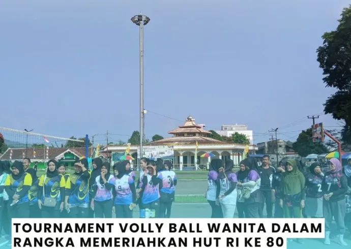 Kegiatan Pemdes Karangtengah Bisa Hari Rabu, 23 Agustus 2025.➡️ TOURNAMENT VOLLY BALL WANITA a