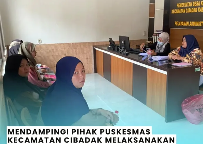 Kegiatan Pemdes Karangtengah Bisa Hari Sabtu, 18 Oktober 2025.➡️ Mendampingi Puskesmas Kecamat